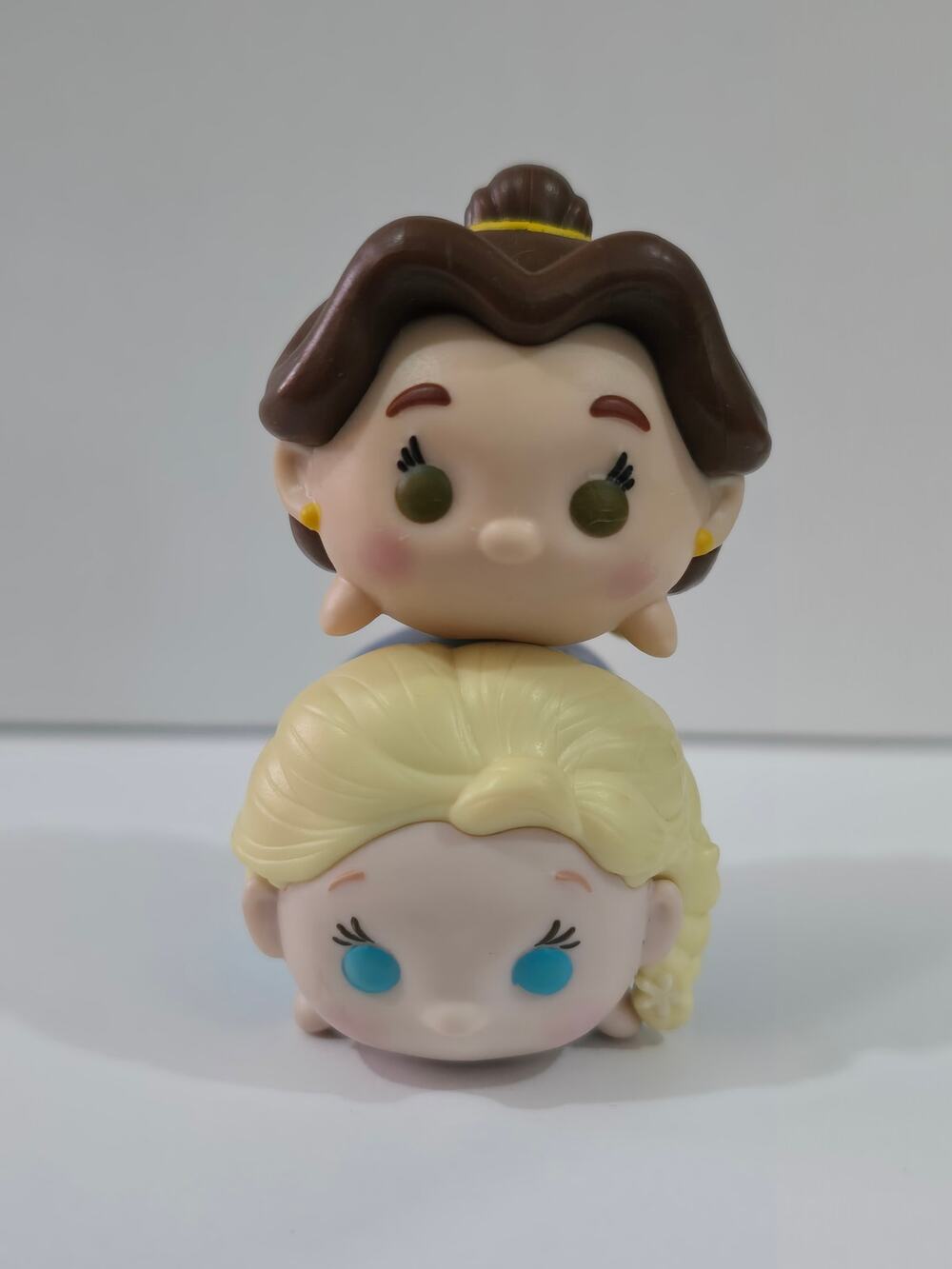 Disney Tsum Tsum Belle Elsa Vinyl Figure Set Jakks Pacific Princess Collection